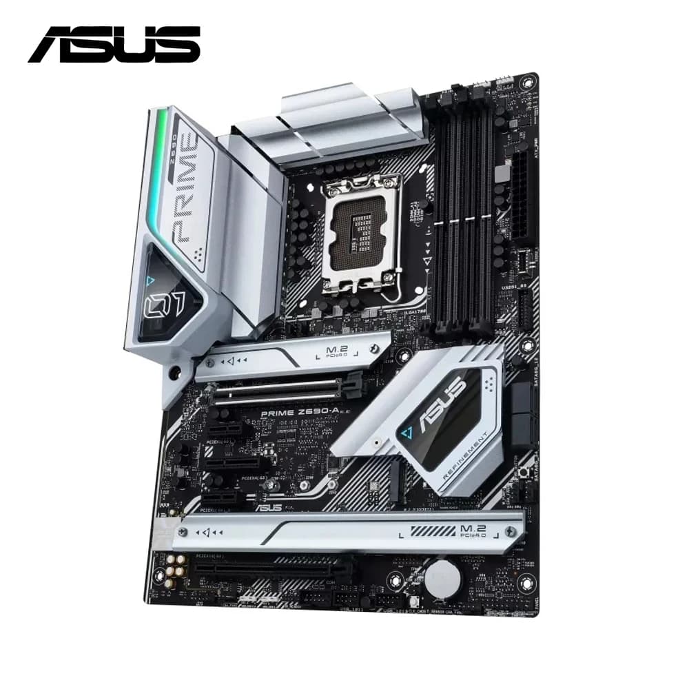 لوحة أم ASUS PRIME Z690-A بمقبس LGA 1700 لمعالجات Intel Core من الجيل 14 و13 و12 Core i3 i5 i7 i9 ذاكرة DDR5 DIMM