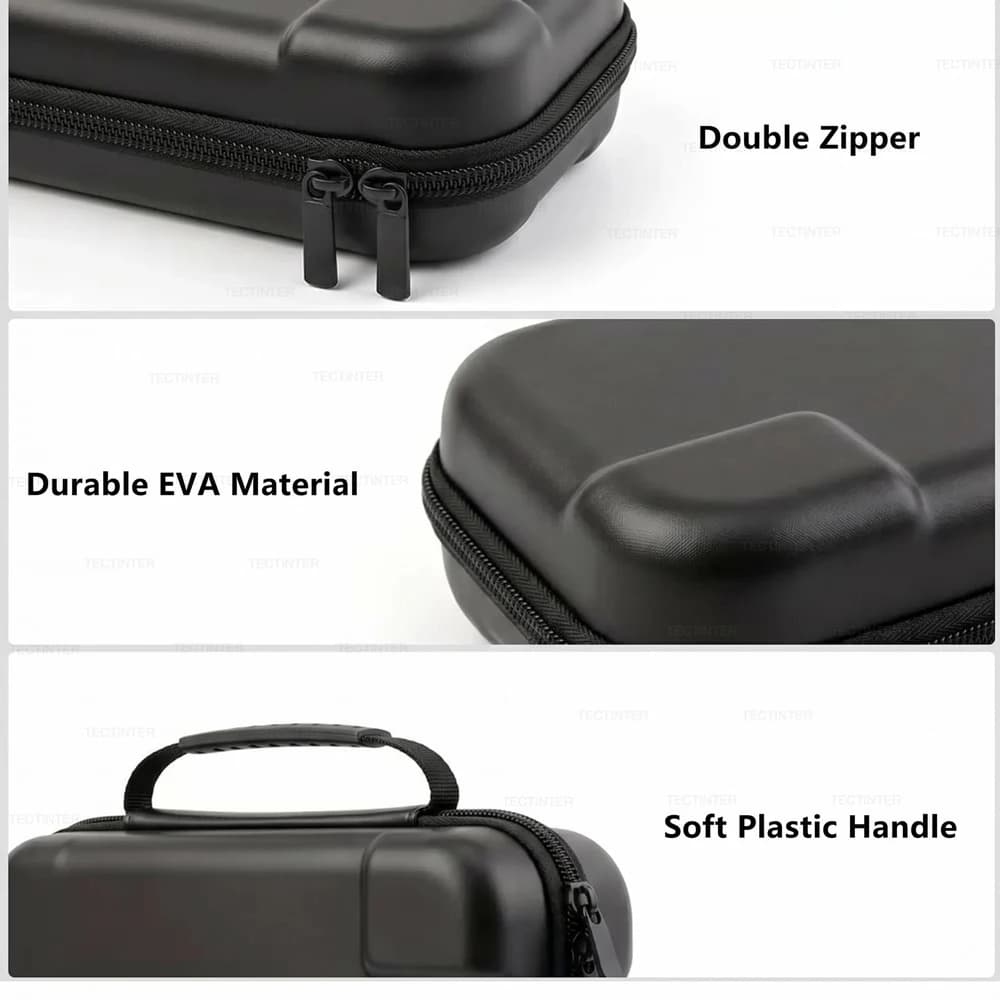 Portable Storage Bag for Nintendo Switch & Switch OLED Console Carrying Protective Case with 10 Cards Slots for NS Accessories - 6
