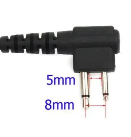 Motorola Covert Acoustic Tube Headset Earpiece for Motorola Walkie Talkie CP040 CP140 CP200 DP1400 GP300 XT180 420 XT460 FT-65R - 6