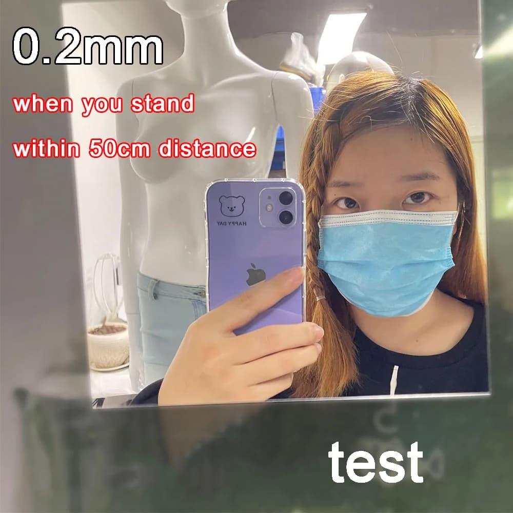 ترقية: 0.2 مللي متر thickness-15x15cm كما مرآة داخل 50 سنتيمتر بلاط الجدار ملصق مربع قلم اللصق الذاتي على ديكور للمنزل سهل التركيب بالجملة - 2