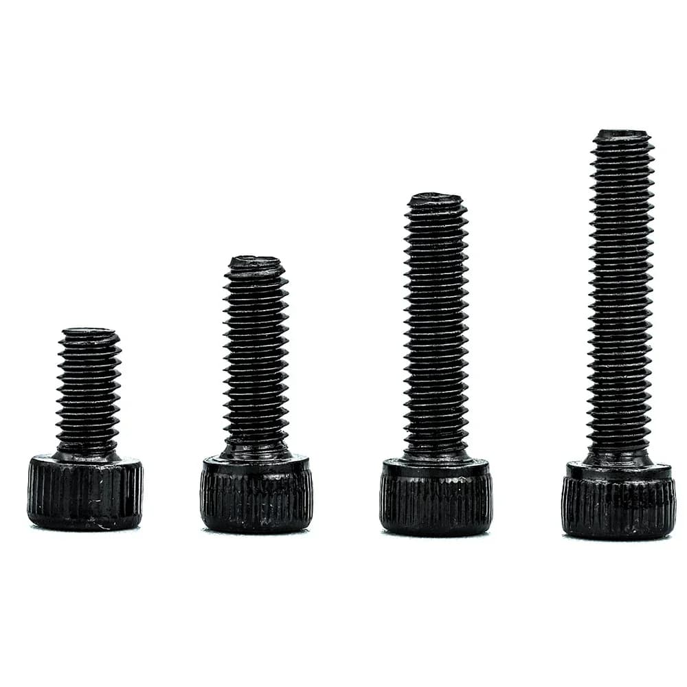 JUIDINTO 1-50pcs Hex Socket Head Cap Screw 12.9 Carbon steel Allen Screw M2 M2.5 M3 M4 M5 M6 M8 M10 Hex Cap Screw Bolt for MTB - 2
