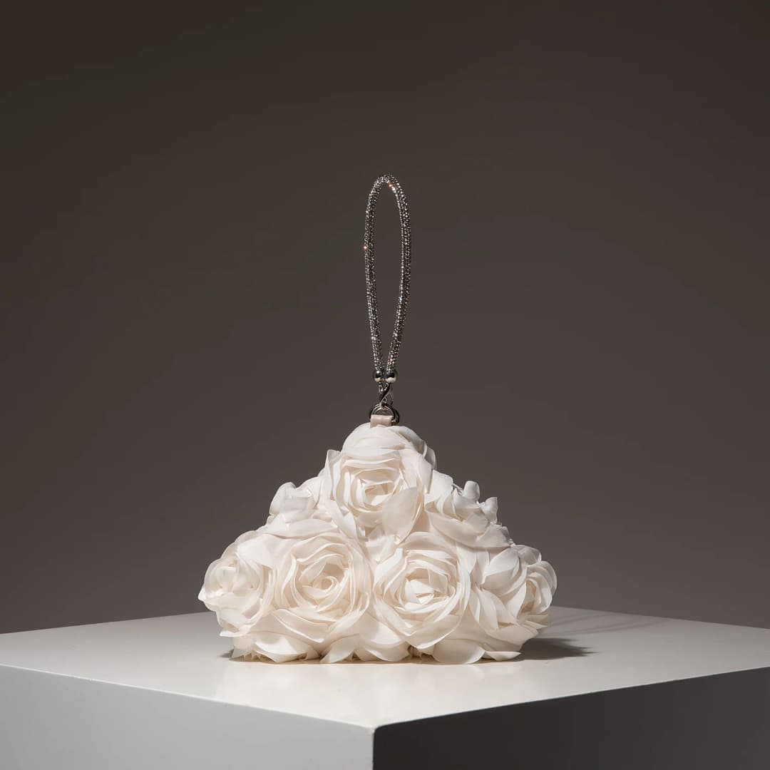 محفظة صغيرة لحفلات الزفاف، حقيبة أزهار، حقيبة حفلة راقصة، هدايا للنساء، عيد الحب