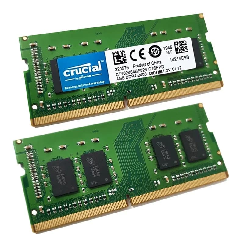 ذاكرة DDR4 كروشيال رام 16 جيجابايت 8 جيجابايت 32 جيجابايت 1.2 فولت 260 دبوس 3200 ميجاهرتز 2666 ميجاهرتز 2400 ميجاهرتز PC4 لذاكرة نوت بوك Sodimm