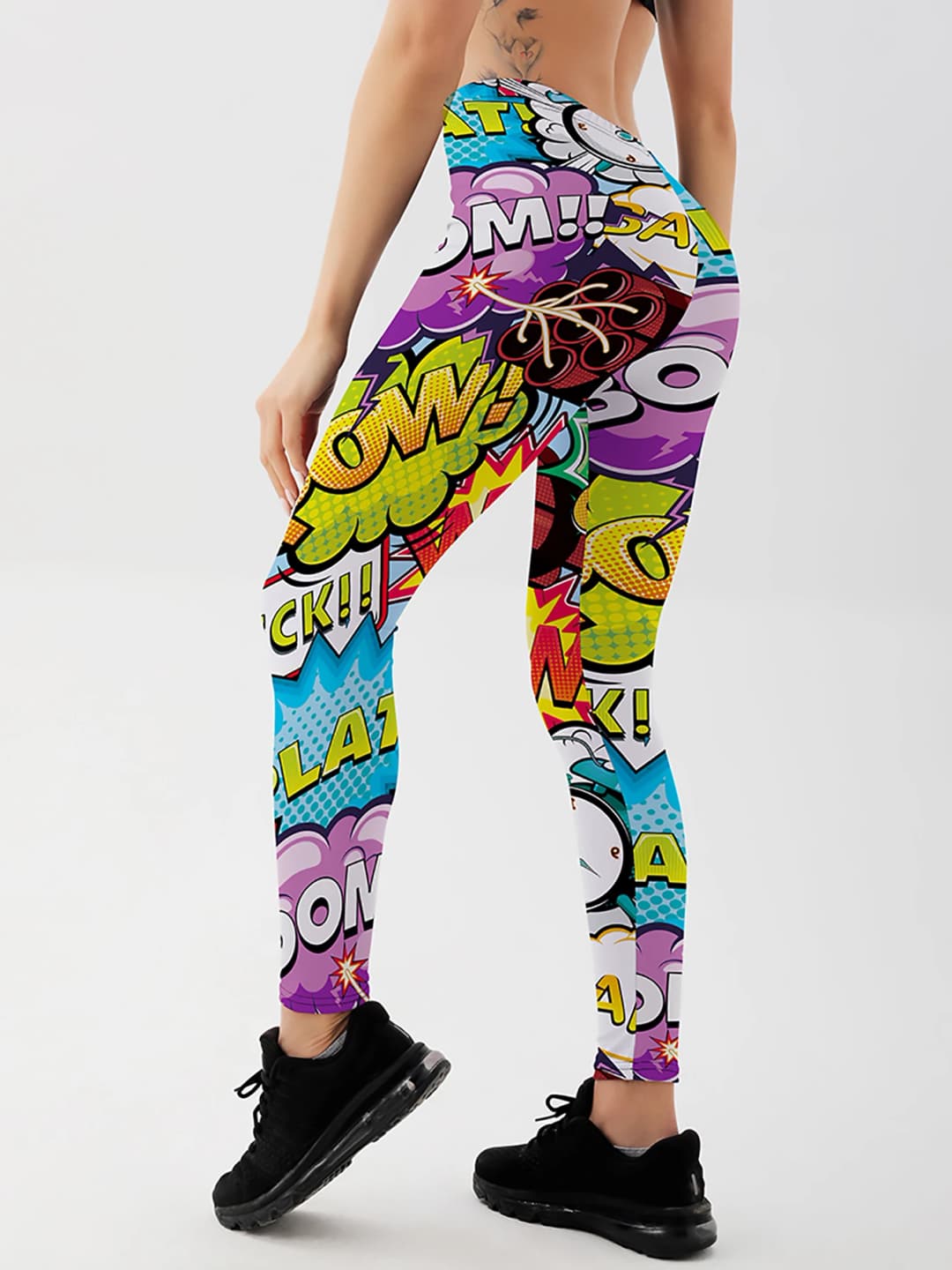 3D Printed Leggings Push Up Leggins Sport Women Fitness Running Pants Cartoon Comic Game  Styles Girl Leggins - 5