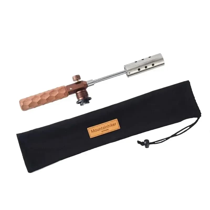 معدات تخييم من ماونتن هيكر، آلة إزالة الأعشاب الضارة، مشاعل غاز، شعلة شواء خارجية، قاذفات لهب للتخييم - 6