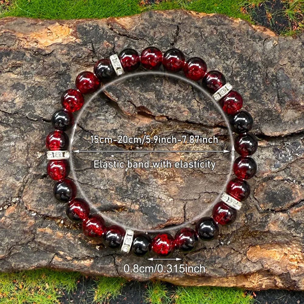 Anti-Anxiety Bohemian Style Bead Bracelet,Stress Reduction,Calming,Maintaining Mental Balance,Strengthening Communication - 4