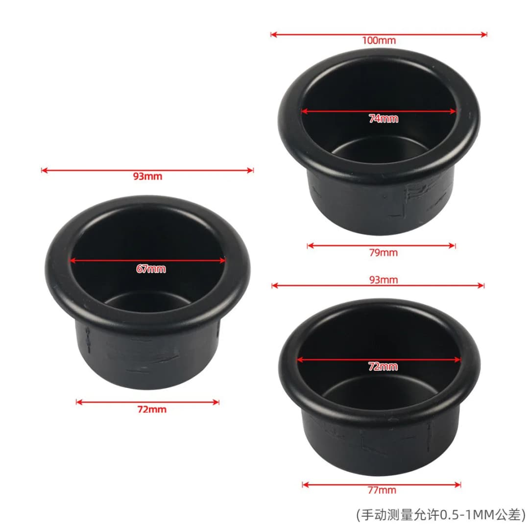 حامل أكواب مريح للقوارب والسيارات والمركبات الترفيهية، مناسب لأكواب المياه والمشروبات والزجاجات