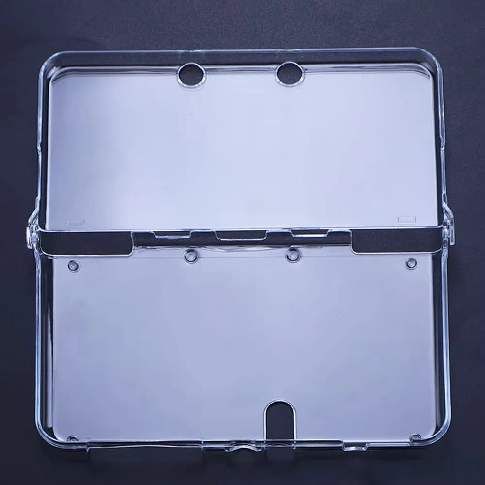 غطاء حماية شفاف من البلاستيك من JCD لجهاز 3DS و3DS XL وLL وNew 3DS وNew 3DS XL/LL مع واقي شاشة - 6