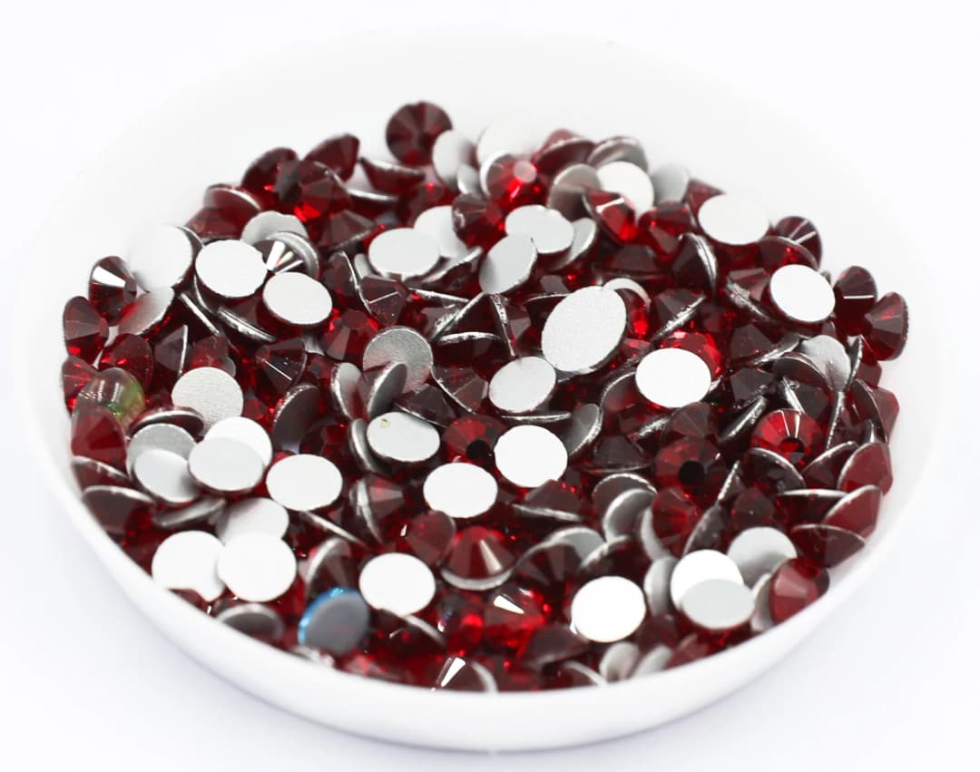 Multi colors SS3-SS30 Non Hot Fix Rhinestones flat back crystal strass glitter stone for DIY manicure 3D nail art fabric garment - 5