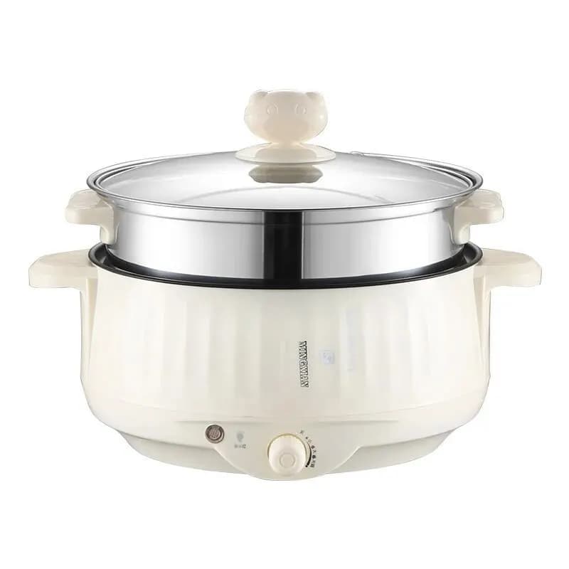 220V Multi Cookers Single/Double Layer Electric Pot 1-2 People Household Non-stick Pan Hot Pot Rice Cooker Cooking Appliances - 6
