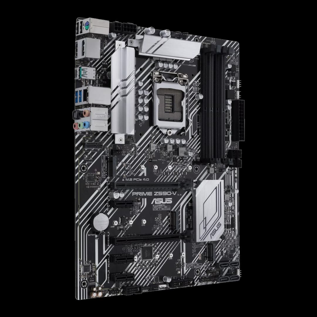 ASUS PRIME Z590-V Motherboard Socket LGA1200 CPU DDR4 5133(O.C) Memory Chipset Z590 ATX Mainboard - 3