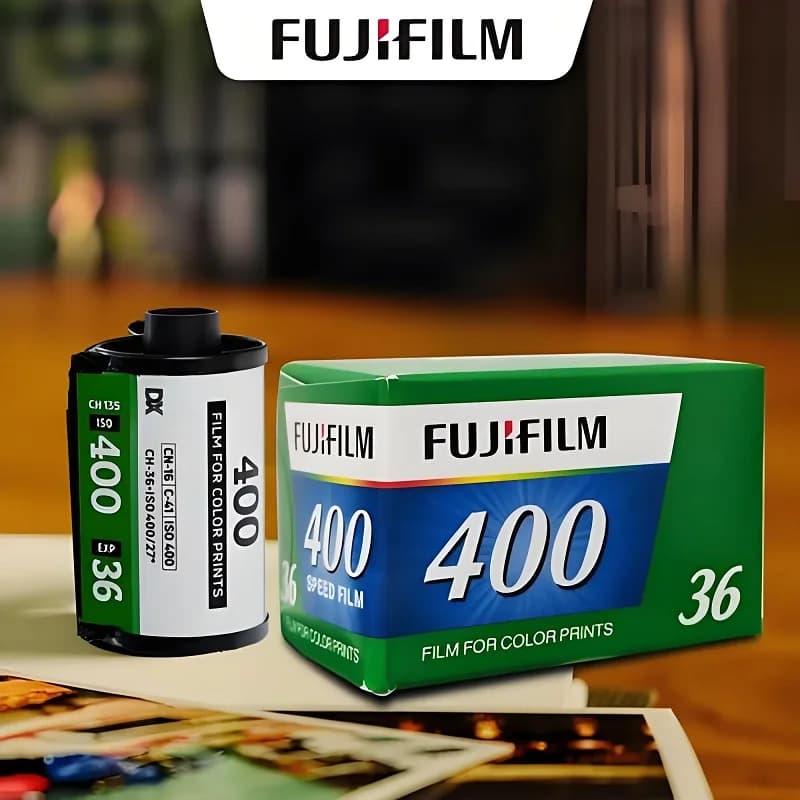 1-10 رولات من فيلم فوجيفيلم فوجيكولور C400 مقاس 35 ملم - فيلم ملون 135 مع 36 صورة سلبية لكل رول للأفلام الملونة الاحترافية - 2