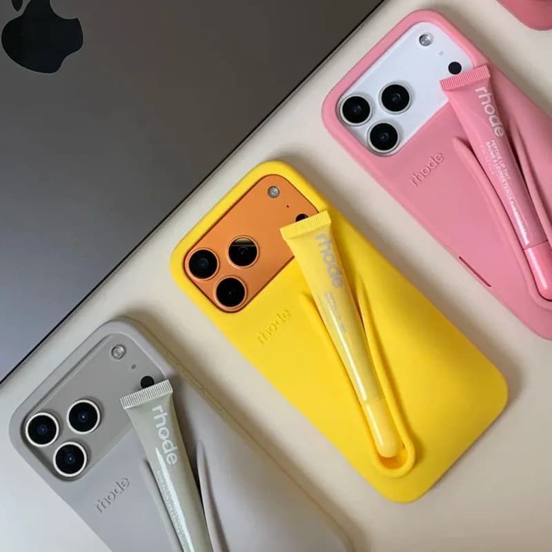 Hot Brand Lemontini Phone  Case for IPhone 11 12 13 14 15 16 Pro Max Plus 17 Air Makeup Lip Gloss Silicone Cover with Lip Glaze - 2