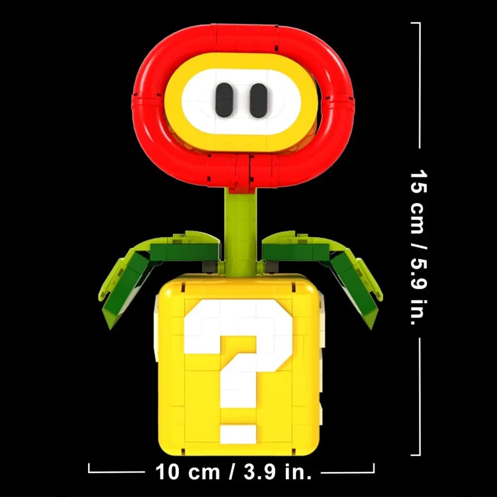 مجموعة قوالب بناء زهرة اللهب MOC ألعاب STEM تقنية إبداعية نموذج تجميع متقدم هدية للكبار والأطفال - 5