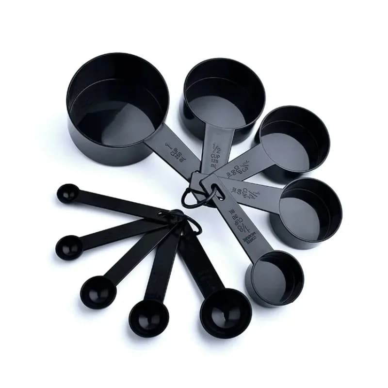 5/10pcs Measuring Tools Kitchen Measuring Cups and SpoonsTeaspoon Sugar Scoop Cake Baking Flour Measuring Cups Kitchen Tools