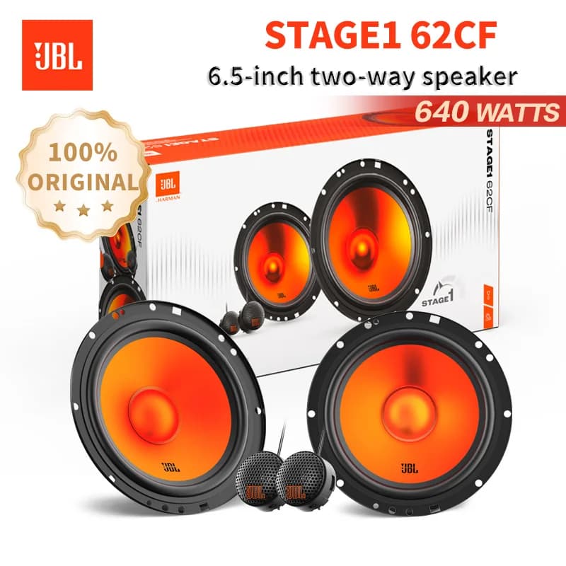 JBL car audio speaker 6.5-inch two-way speaker 640W power output car subwoofer treble midrange stereo speaker car speaker