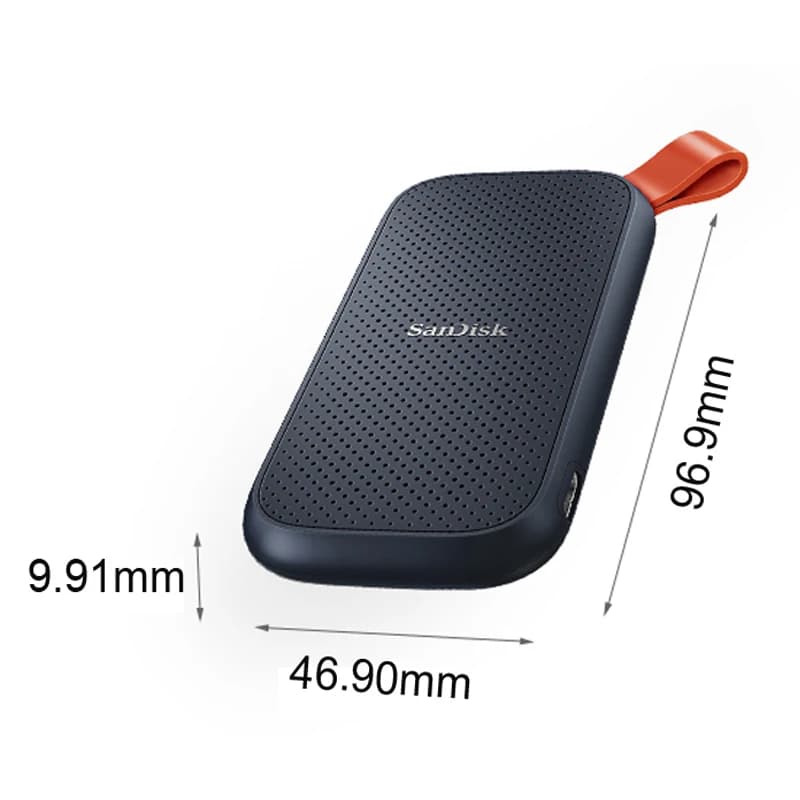 SanDisk E30 محرك أقراص صلبة خارجي محمول SSD USB 3.2 USB-C سعة 1 تيرابايت 2 تيرابايت محرك أقراص صلبة خارجي لأجهزة الكمبيوتر المحمولة/سطح المكتب - 4