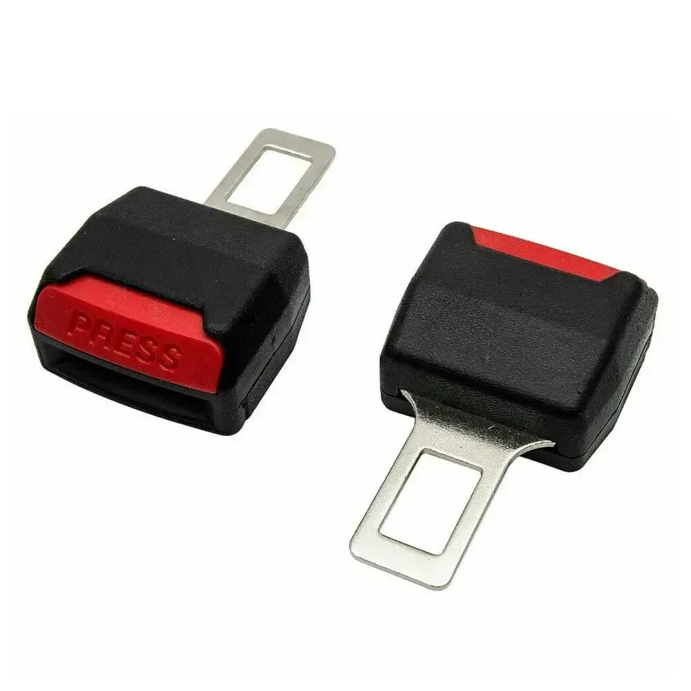 2PC Car Seat Belt Clip Extender Safety Seatbelt Lock Buckle Plug Thick Insert Socket Extender Safety Buckle Seat Belt Accessorie - 6
