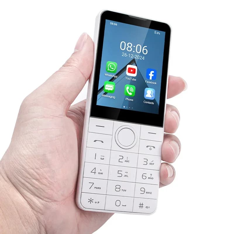 NEW DOOV R77 4G Touch Keyboard Google Phone Android 13 2.8" Screen 3GB+32GB 2100mAh Volte Call Whatsapp Cell Hebrew Arabic Phone - 2