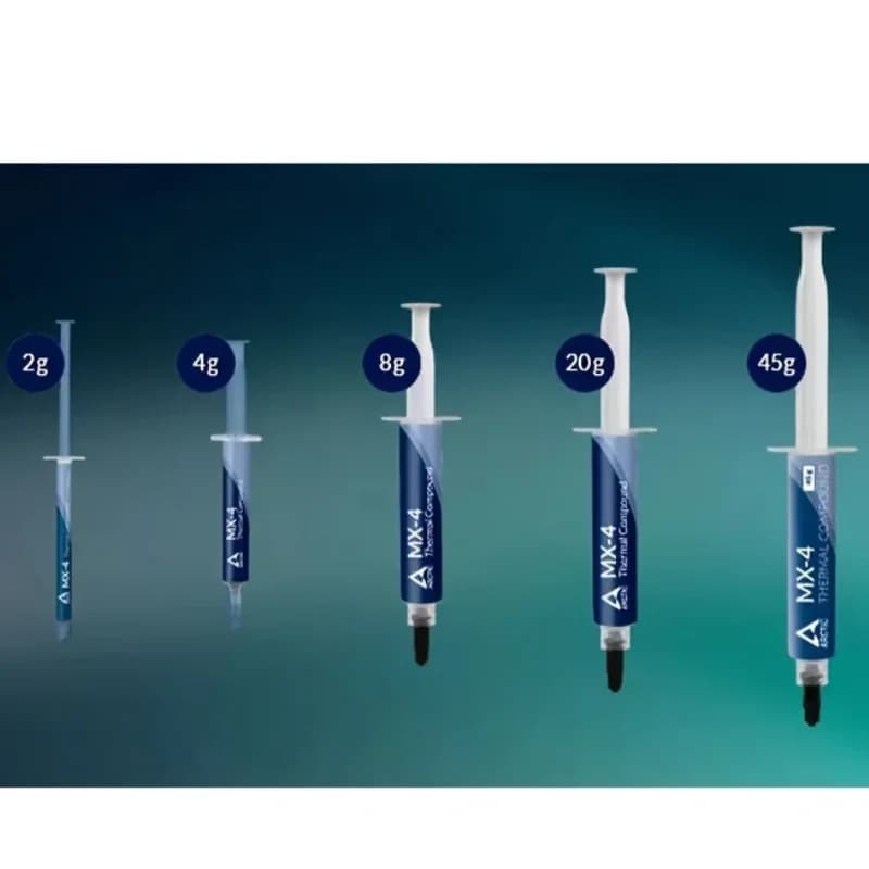 معجون حراري MX-4 4g مركب حراري معجون تبريد معالج CPU GPU مبرد مروحة تبريد سائل موصل حراري - 5