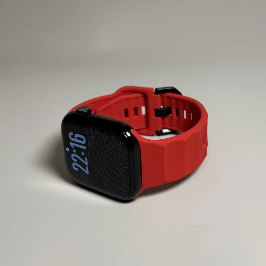 حزام رياضي سيليكون لساعة أبل ألترا 3 49مم 46مم 45مم 44مم 42مم 41مم 40مم 38مم سلسلة iWatch 11 10 9 8 7 6 SE 3 - 2