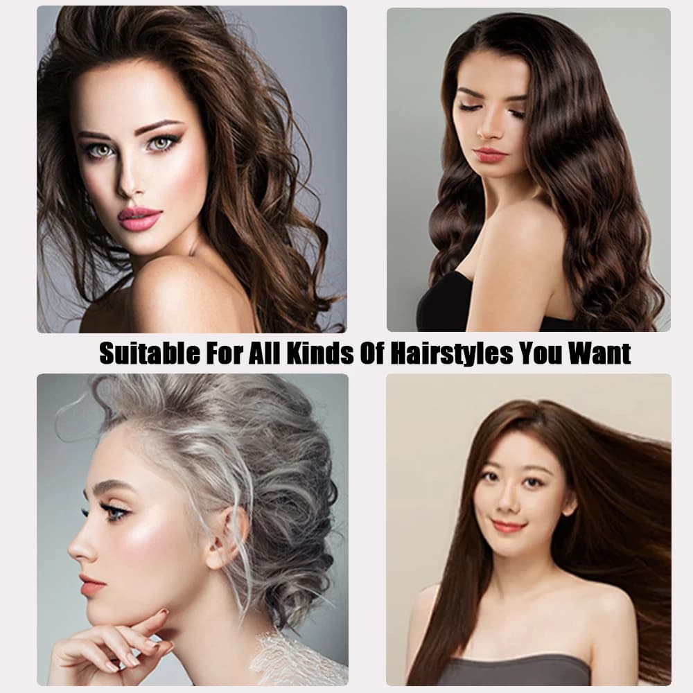 أداة تصفيف الشعر للسفر، مكواة فرد شعر صغيرة محمولة، هدية مثالية للفتيات، حديد مسطح - 3