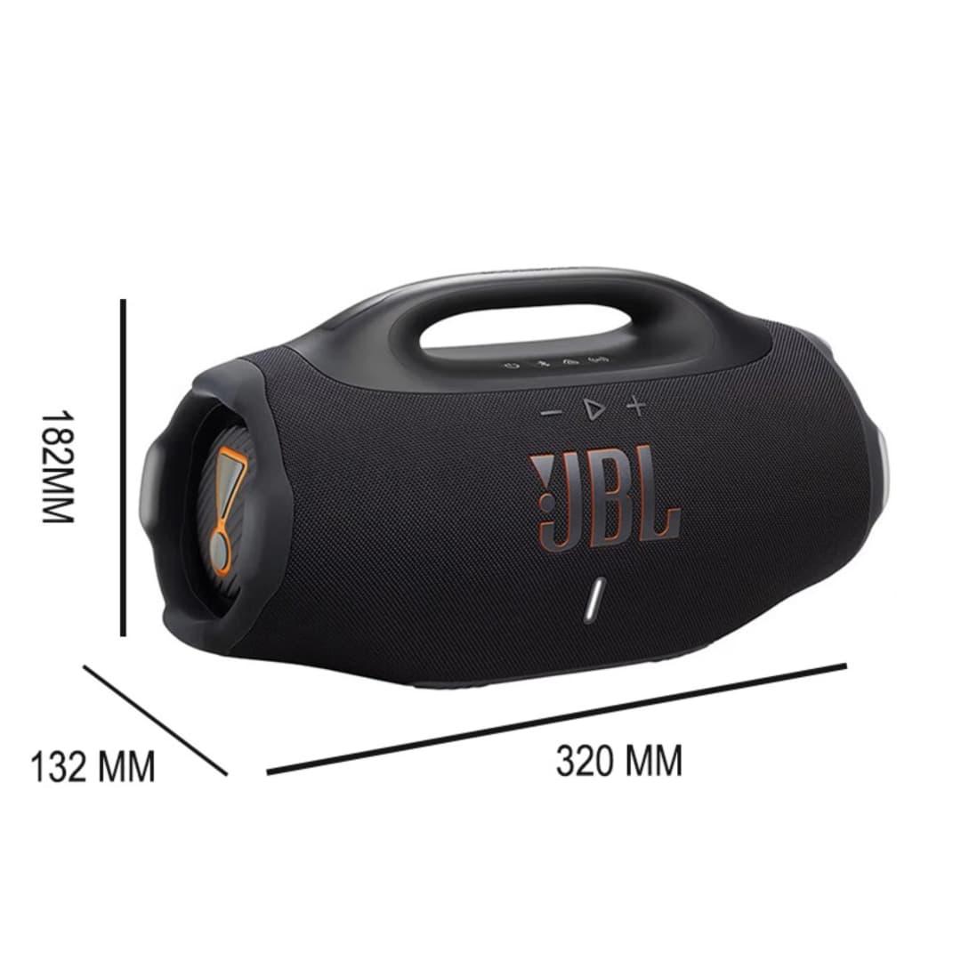 سماعة JBL Boombox 4 محمولة بلوتوث مقاومة للماء IP68 صوت ستيريو قوي بتقنية باس عميقة سماعة لاسلكية خارجية Boombox4 - 4