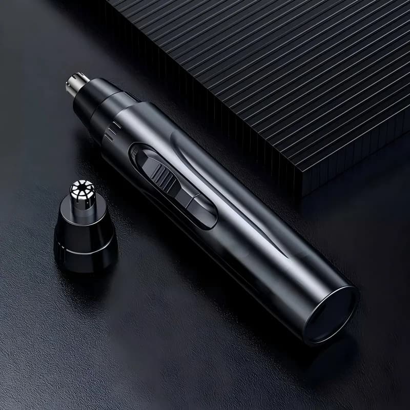 Black Electric Nose Hair Trimmer Ear and Nose Hair Trimmer Professional Painless Nose Hair Trimmer For MenAnd Women - 5