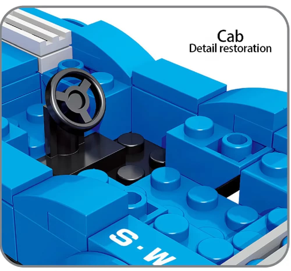 Children Education Toys DIY Block Patrol Helicopter Police Car Assembly Set Up Puzzle Kids Fun Boy Gifts - 6