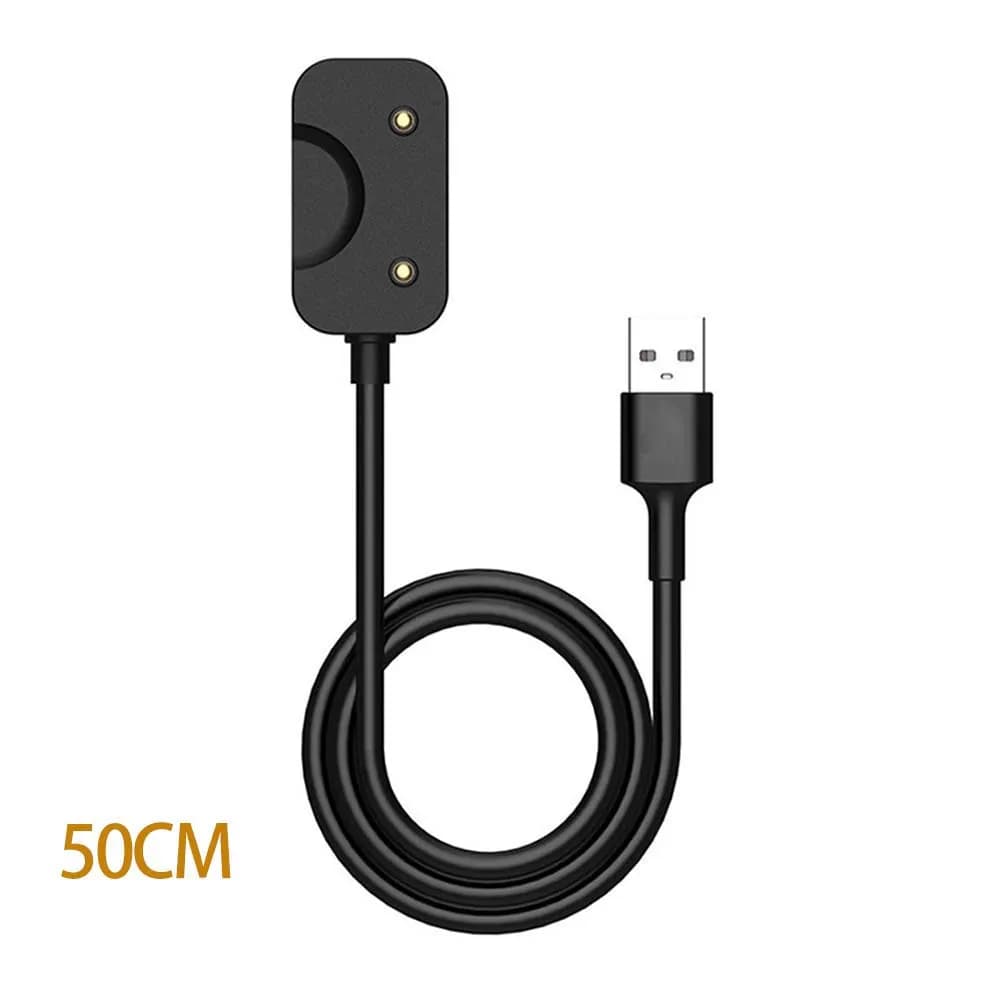 كابل شحن مغناطيسي بطول 50 سم لساعة سامسونج جالاكسي فيت 3، متوافق مع USB وUSB-C - 5