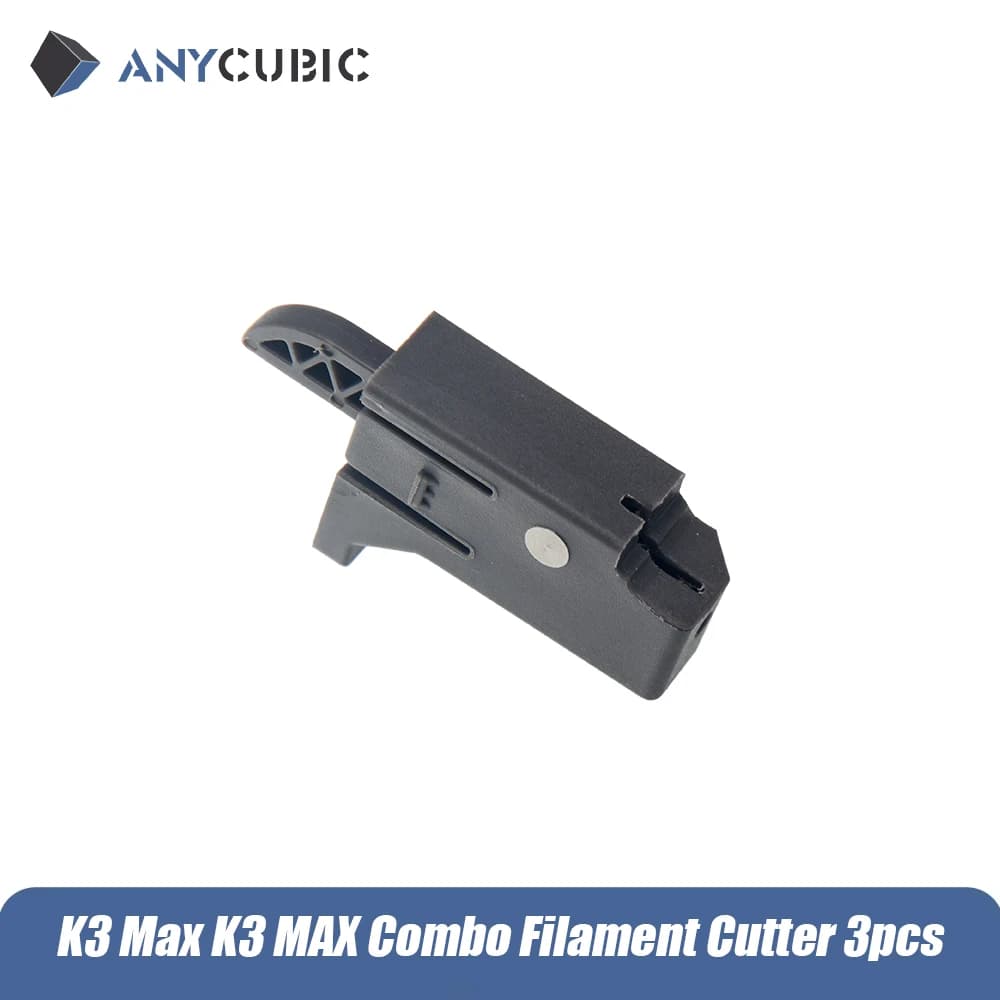 إكسسوارات Kobra 3 Max Combo من ANYCUBIC، رأس طباعة، محور خيط 8 ألوان، قاطع خيط من فولاذ PEI الربيعي، فوهة ساخنة 0.4 مم - 6