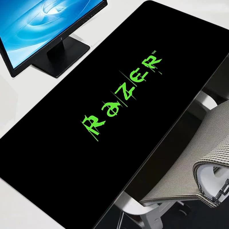Mouse Pad Razer XL Lockedge Large Gaming Accessories Computer anime durable Gamer Keyboard Mouse Mat Desk Mousepad For Csgo - 4