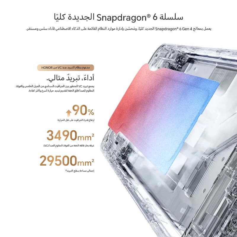 إصدار عالمي هونر X9d 5G شاشة 6.79 بوصة AMOLED معالج سناب دراجون 6 الجيل الرابع كاميرا 108 ميجابكسل مدعومة بالذكاء الاصطناعي بطارية 8300 مللي أمبير شحن فائق السرعة 66 واط - 2