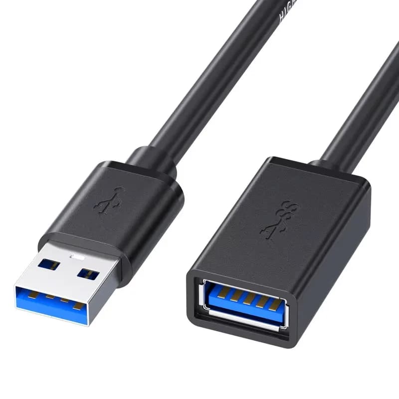0.5/1/2/3/5 متر USB تمديد كابل 3.0 سلك بيانات لأجهزة الكمبيوتر المحمول التلفزيون SSD USB 3 0 ذكر إلى أنثى موصل طابعة كاميرا الكمبيوتر - 4