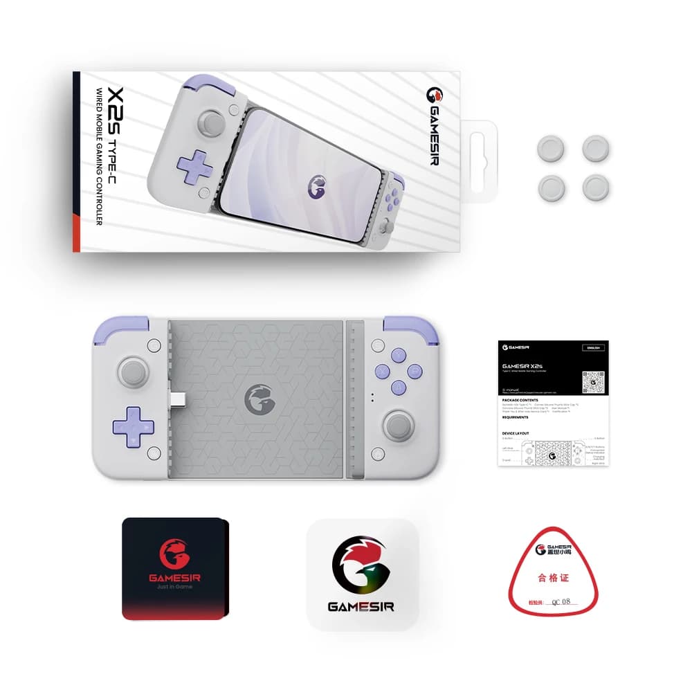 ذراع تحكم GameSir X2s Type-C لهواتف أندرويد، مناسب للألعاب السحابية Xbox Game Pass وSTADIA وxCloud، عصا تحكم وزناد بتأثير هول - 6