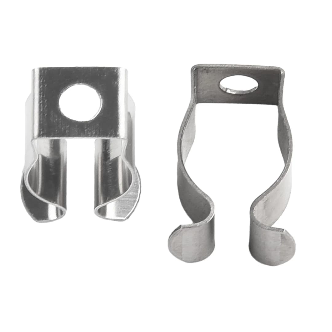 10 مشابك زنبركية قوية مع قاعدة ضيقة لتعليق الأدوات، مثالية للمرائب والمستودعات - 4