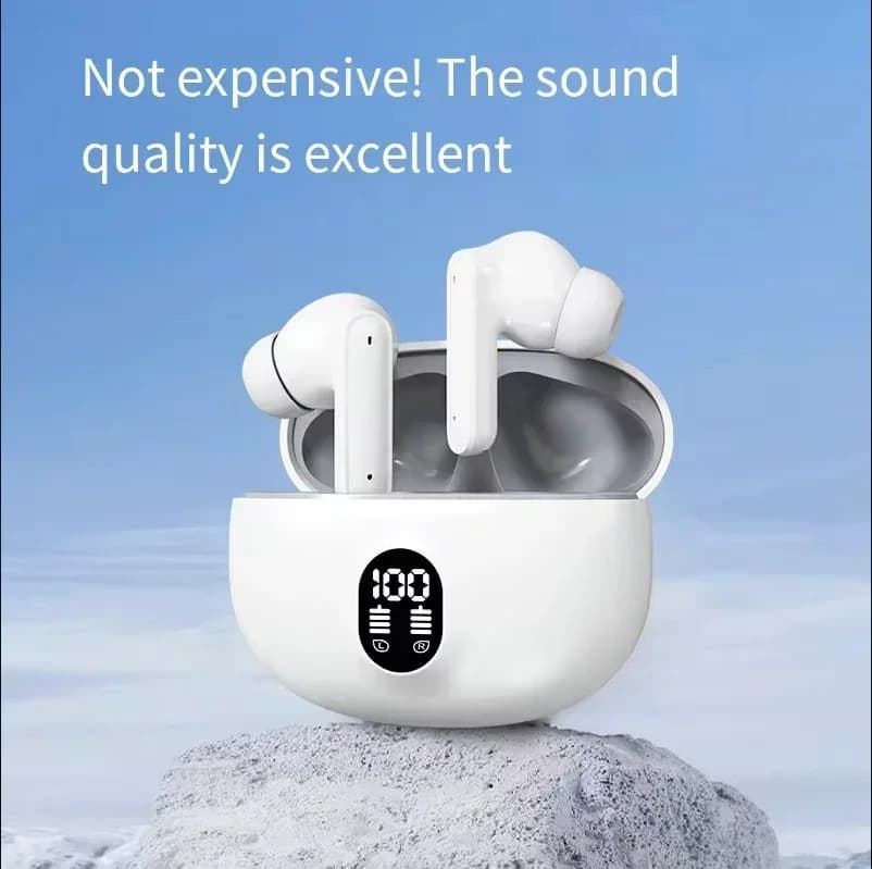 895B TWS Wireless Gaming Earbuds, Bluetooth Headphones with Noise Reduction Mic, High Fidelity Stereo Bass Headset - 3
