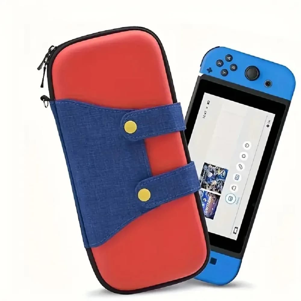 For Switch 1 2025 Case, OLED switch ,Protective Case with 10 Game Cartridge Holders, Travel Carrying Storage Pouch