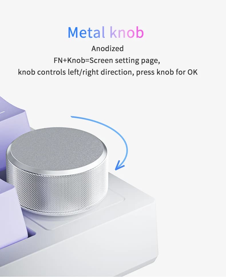 لوحة مفاتيح ميكانيكية لاسلكية AJAZZ AK820 للألعاب، قابلة للتبديل السريع، تخطيط 75%، اتصال ثلاثي الأوضاع - 2