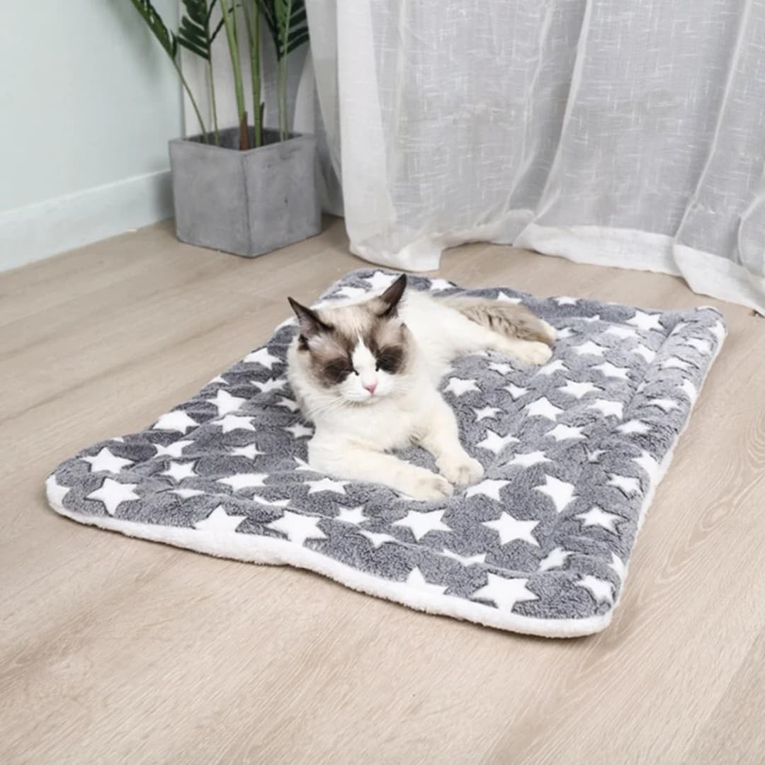 Flannel Pet Mat Dog Bed Cat Bed Thicken Sleeping Mat Dog Blanket Mat For Puppy Kitten Pet Dog Bed for Small Large Dogs Pet Rug - 2