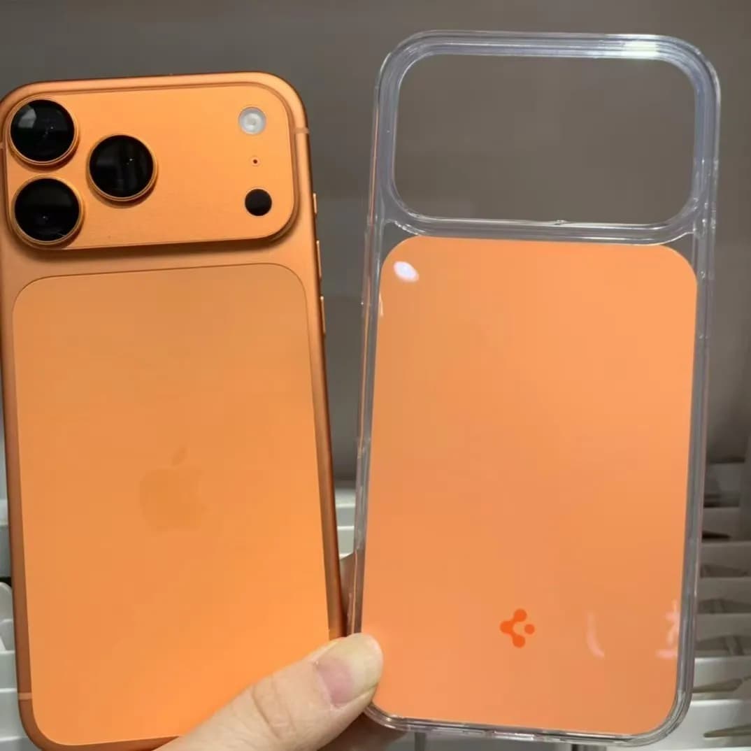 غطاء Spigen الأصلي لـ iPhone 17 Pro Max، حماية كاملة مقاوم للكسر، غطاء شفاف - 2