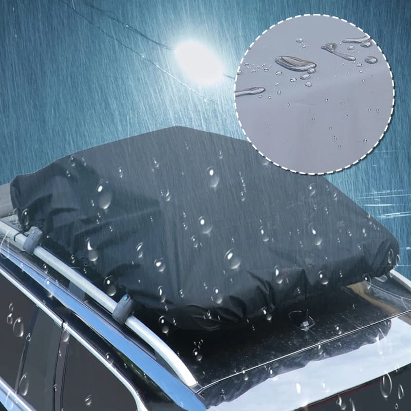 Multi Size Car Roof Rack Cover 210D Oxford Cloth Car Roof Travel Bag Waterproof Rain Cover Luggage Cargo Covers For Off-Road SUV - 3