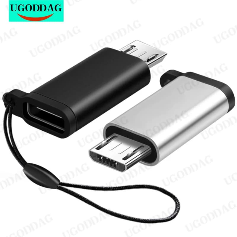 محول USB من النوع C من النوع C إلى محولات USB صغيرة أنثى إلى ذكر لشاحن Xiaomi سامسونج كابل بيانات USB C محول