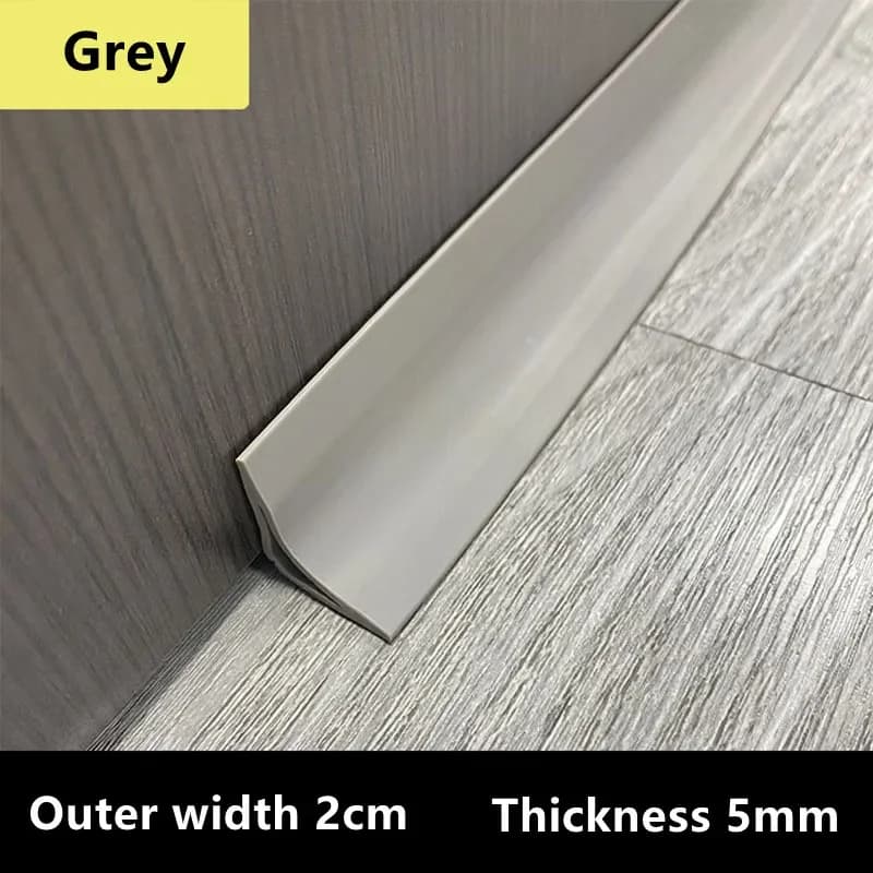 1roll Self-Adhesive Wall Inner Corner Trim Corner Molding Line Tape Skirting Line Ceiling Caulk Internal Strip Edge Strips Tape - 4