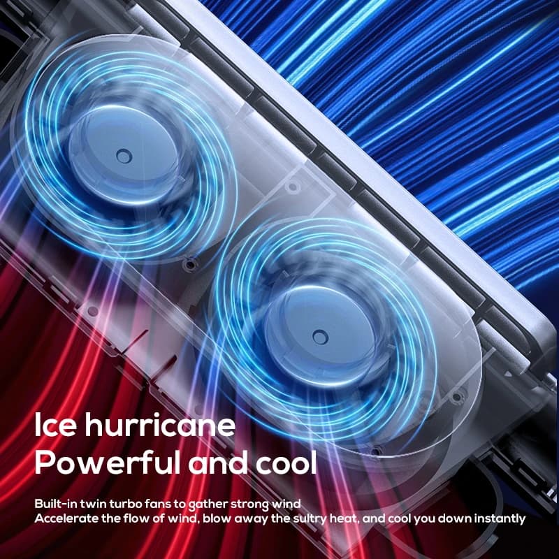 Portable Car Seat Cooling Fan Car Rear Backrest Electric Fan USB Power Supply Fan Air Conditioner Car Interior Accessories - 4