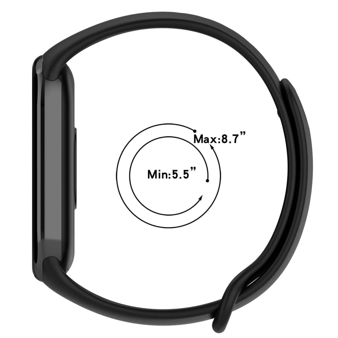 Silicone Strap for Xiaomi Mi Band 10 9 8 Strap NFC Sport Rubber Bracelet pulseira Correas Xiaomi Smart Band 10 9 8 Accessories - 6