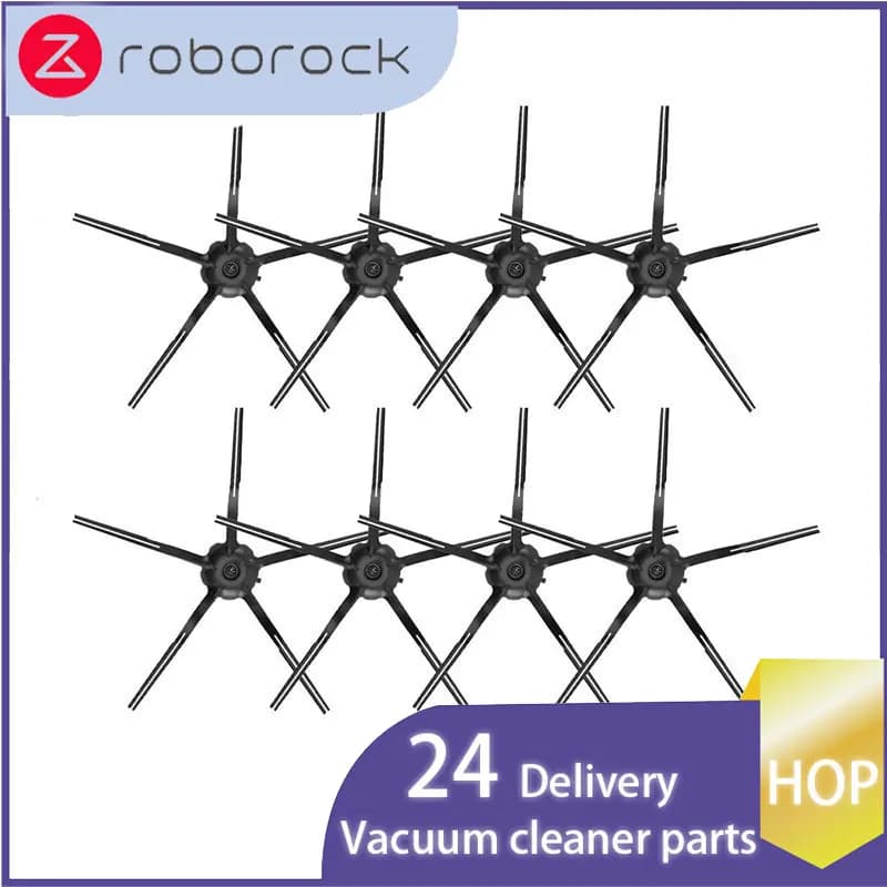 روبوت تنظيف Roborock Q7 / Q7+ / Q7 Max+: فرشاة بكرة، فلتر Hepa، فرشاة جانبية، ممسحة - 6