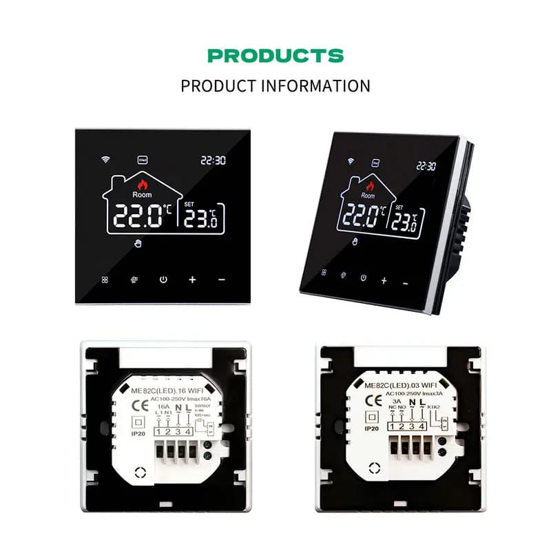 Tuya Smart Wifi Heating Thermostat Floor Heating Wifi Thermostat Gas Boiler Temperature Remote Controller for Google Home Alexa - 6