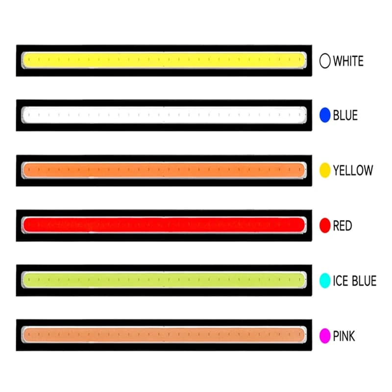 2pcs 17cm Universal Waterproof Daytime Running Lights COB Fog Lamp Car Styling Led Day Light DRL Lamp Fog Bar Lamp Strip Lights - 6