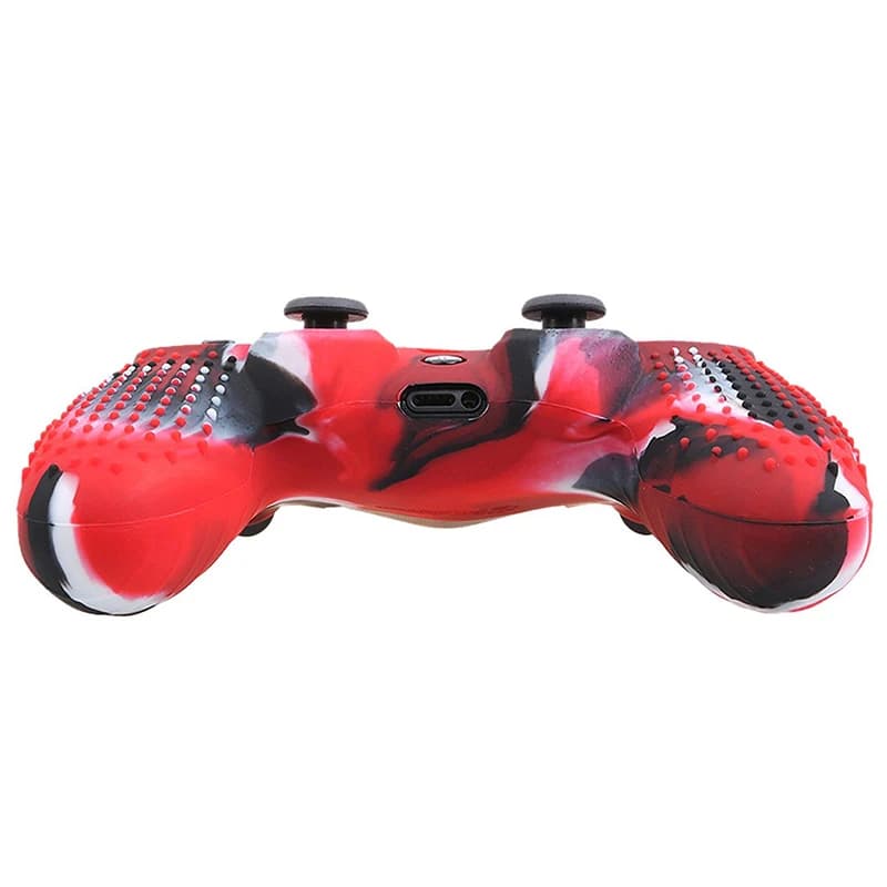 غطاء مقبض سيليكون مموه لجهاز PS4 PlayStation 4، مقاس 7.09x4.33 بوصة - 5